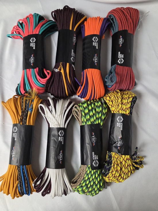 Atwood Other - Atwood 550 Paracord Assorted Color Paracord Bundles - Multi Color